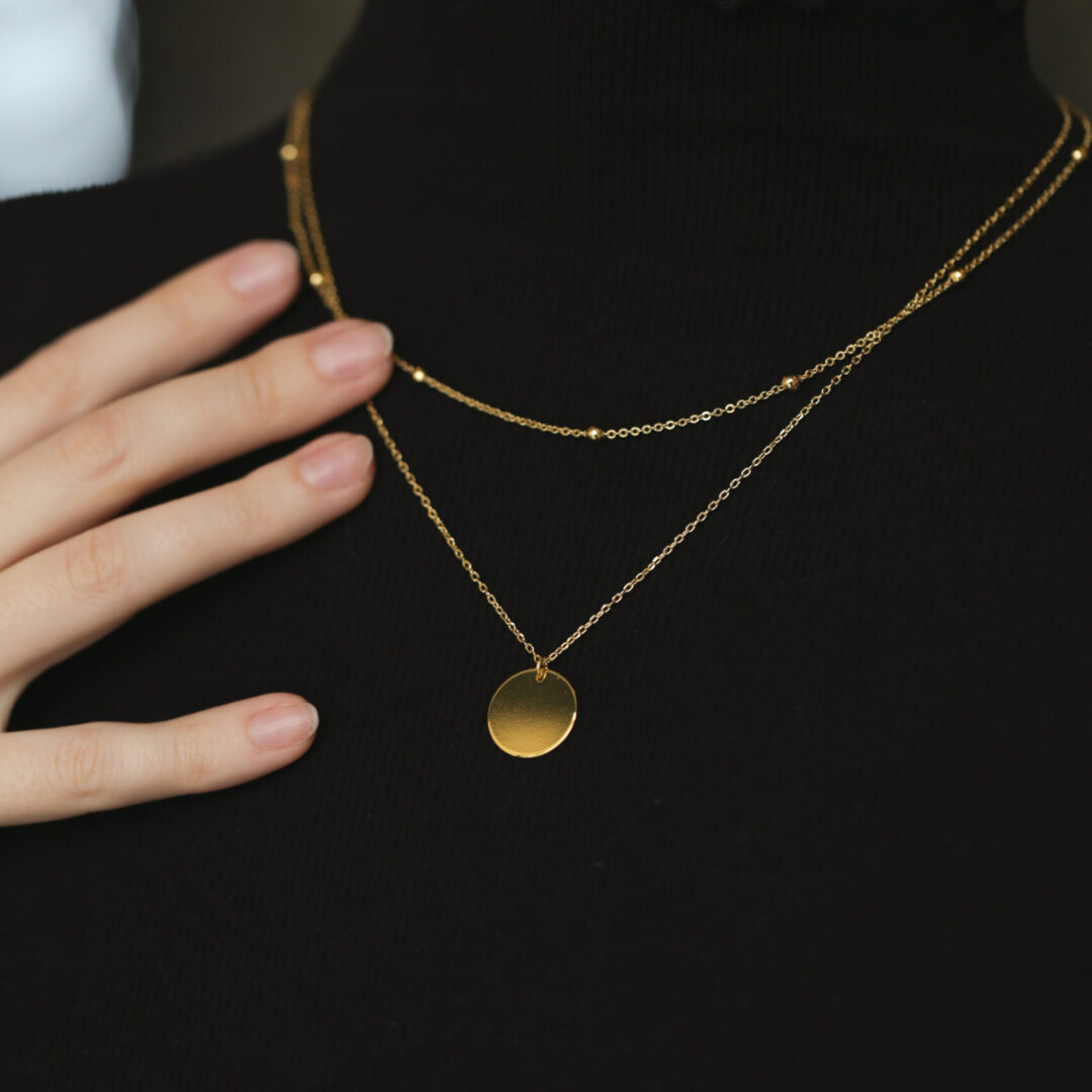 Ash Layered Necklace - Image 10