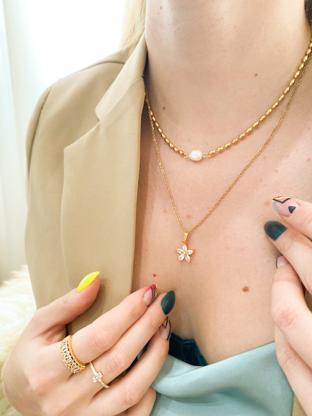 Adora Pearl Necklace - Image 8
