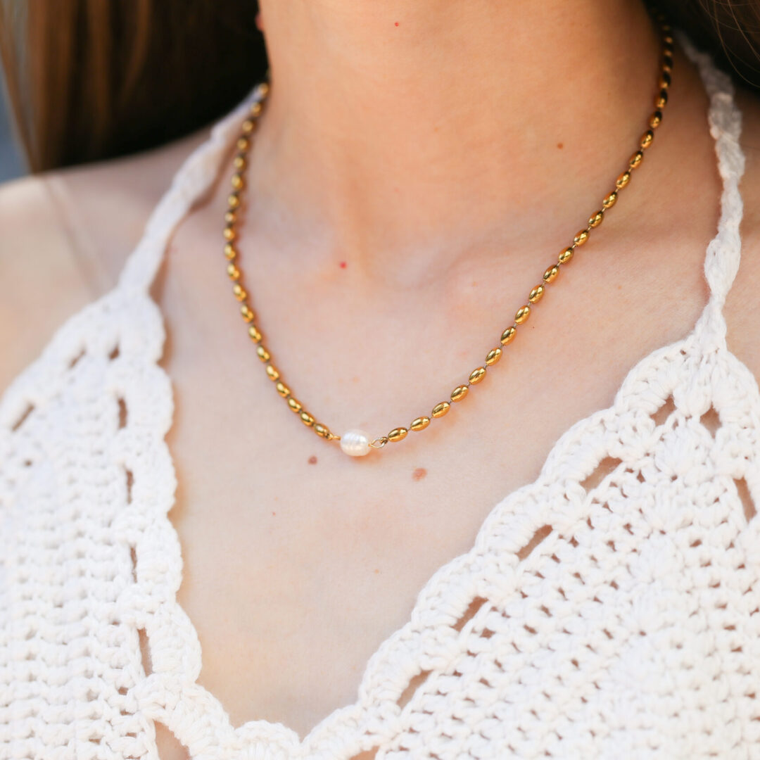 Adora Pearl Necklace - Image 12